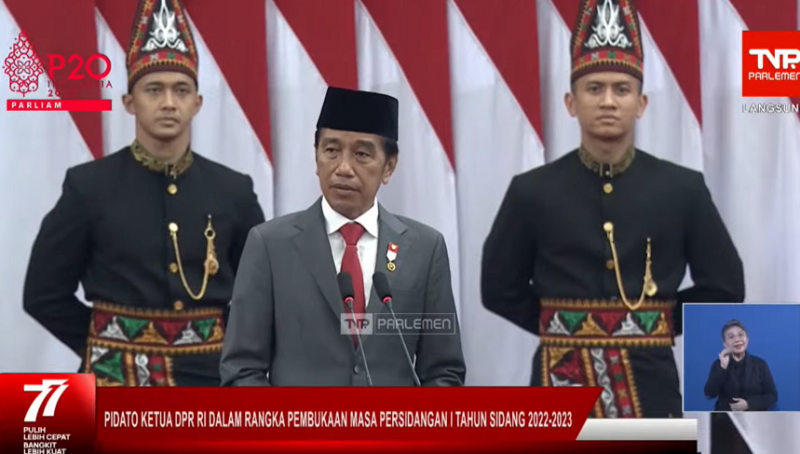 Sampaikan Asumsi Makro RAPBN 2023, Jokowi Optimistis Pertumbuhan ...