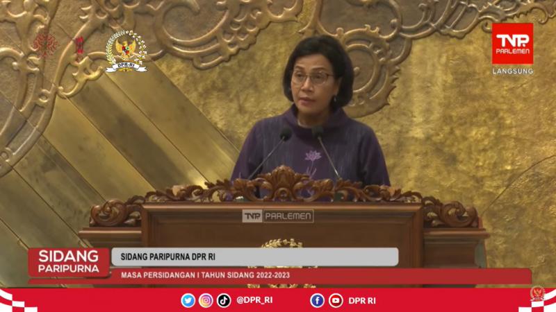 Lapor Kinerja APBN 2021, Sri Mulyani Pamer Pendapatan Negara Lampaui Target