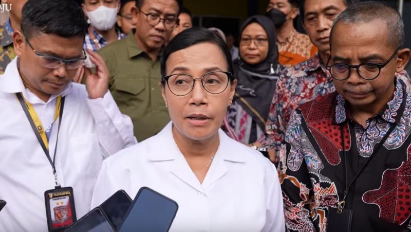 Menkeu Sri Mulyani (tangkapan layar)